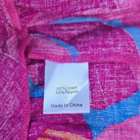 TUCKERNUCK X CAMERAN EUBANKS WIMBERLY Wild Azalea Edisto Dress - Picture 8 of 9